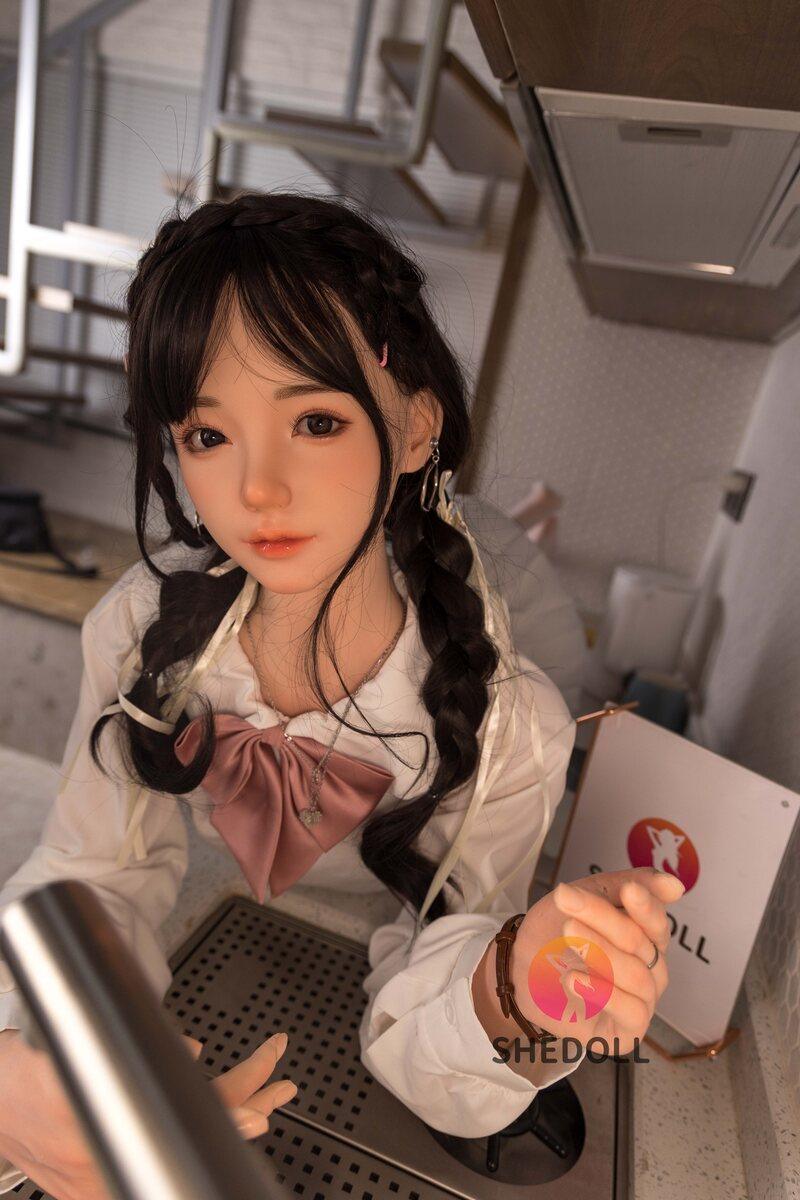 SHEDOLL – Zhiyuan - 165cm/5ft5 E-cup - Silicone Head + TPE Body Sex Doll - 76dollshop