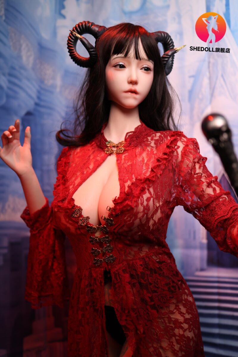 SHEDOLL – Chuyu - 163cm/5ft4 H-cup - Silicone Head + TPE Body Sex Doll - 76dollshop