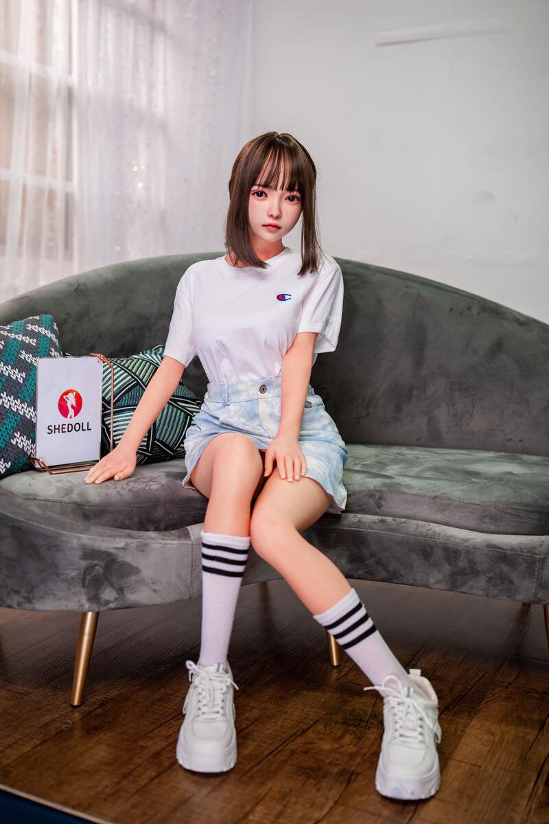 SHEDOLL – Luoyi - 148cm/4ft10 C-cup - Silicone Head + TPE Body Sex Doll - 76dollshop