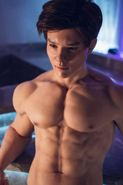 REALING - Henson - 180cm/5ft11 - Male Silicone Sex Doll - 76dollshop