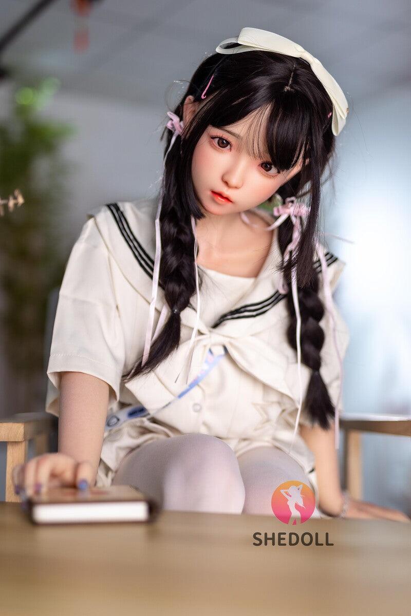 SHEDOLL – Luo Xiaoyi - 148cm/4ft10 C-cup - Silicone Head + TPE Body Sex Doll - 76dollshop