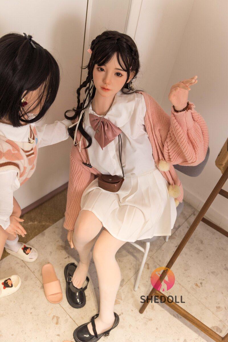 SHEDOLL – Zhiyuan - 165cm/5ft5 E-cup - Silicone Head + TPE Body Sex Doll - 76dollshop