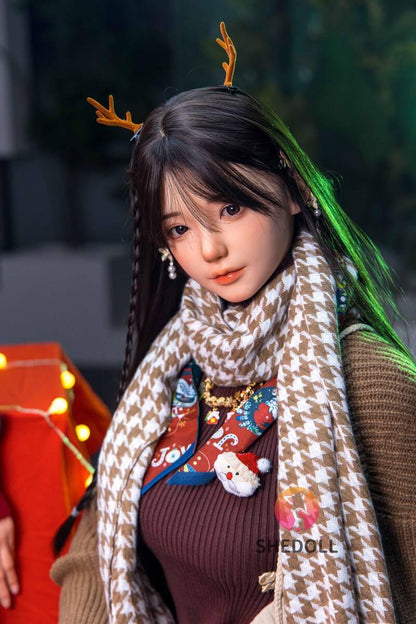 SHEDOLL – Zhiyuan - 158cm/5ft2 C-cup - Silicone Head + TPE Body Sex Doll - 76dollshop