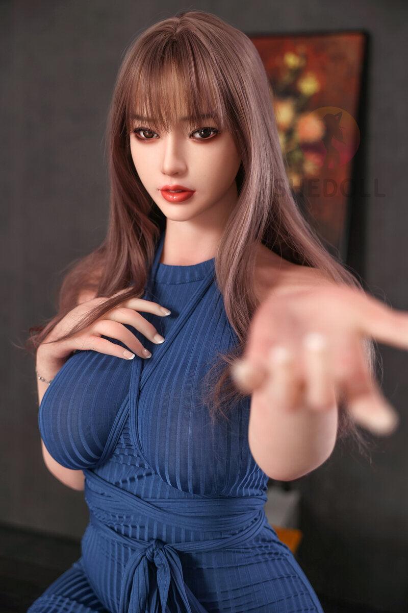 SHEDOLL – Bailu - 165cm/5ft5 E-cup - Silicone Head + TPE Body Sex Doll - 76dollshop