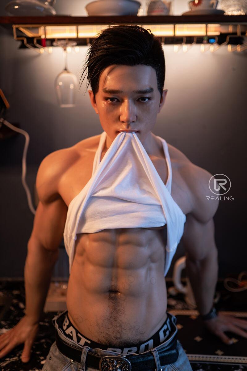 REALING - Xiaohan - 180cm/5ft11 - Male Silicone Sex Doll - 76dollshop