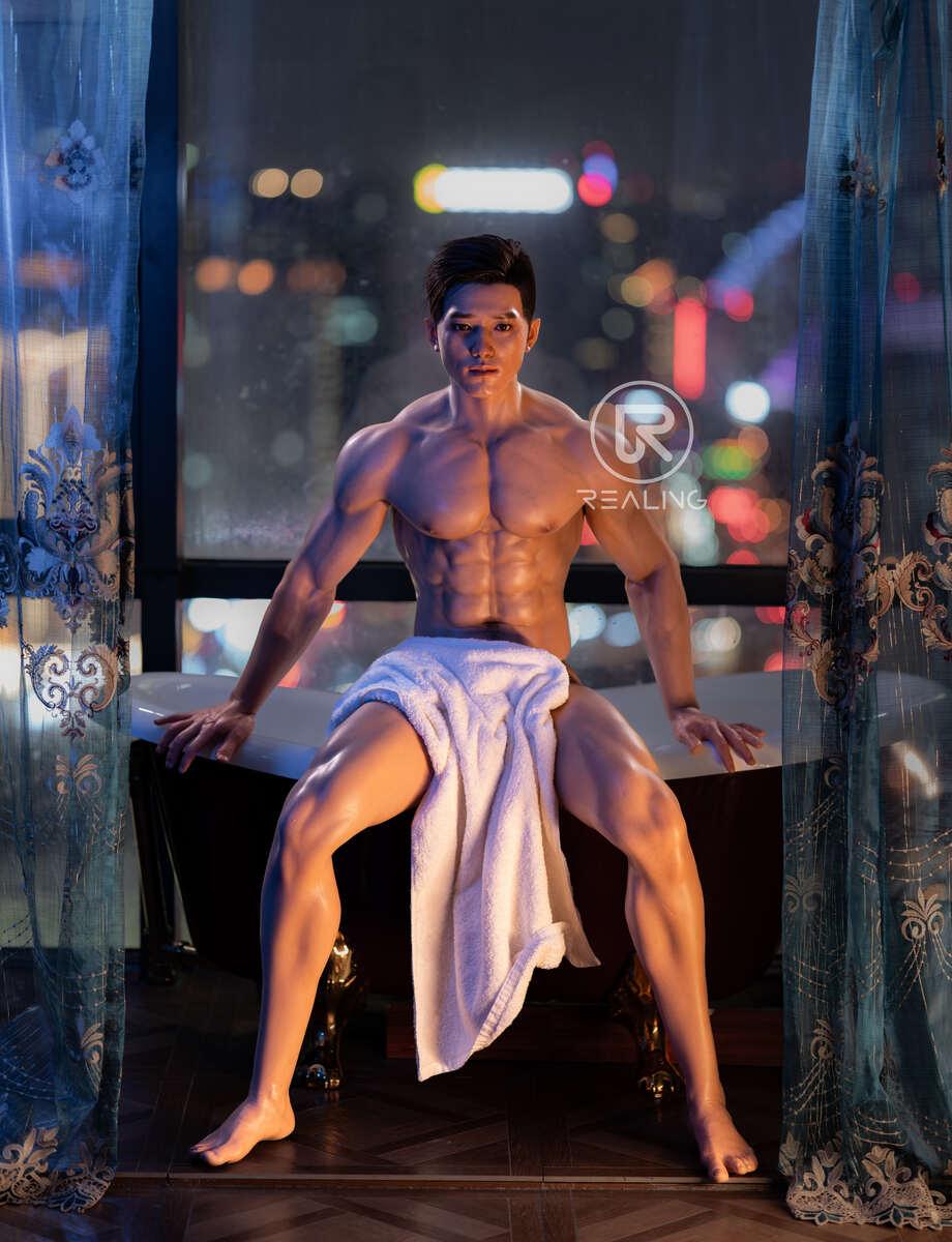 REALING - Xiaohan - 180cm/5ft11 - Male Silicone Sex Doll - 76dollshop