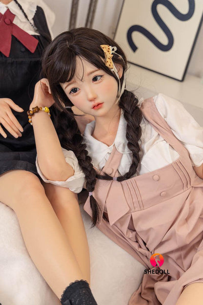 SHEDOLL – Beizhi - 148cm/4ft10 C-cup - Silicone Head + TPE Body Sex Doll - 76dollshop