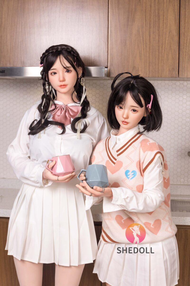 SHEDOLL – Yuanyuan - 150cm/4ft11 B-cup - Silicone Head + TPE Body Sex Doll - 76dollshop