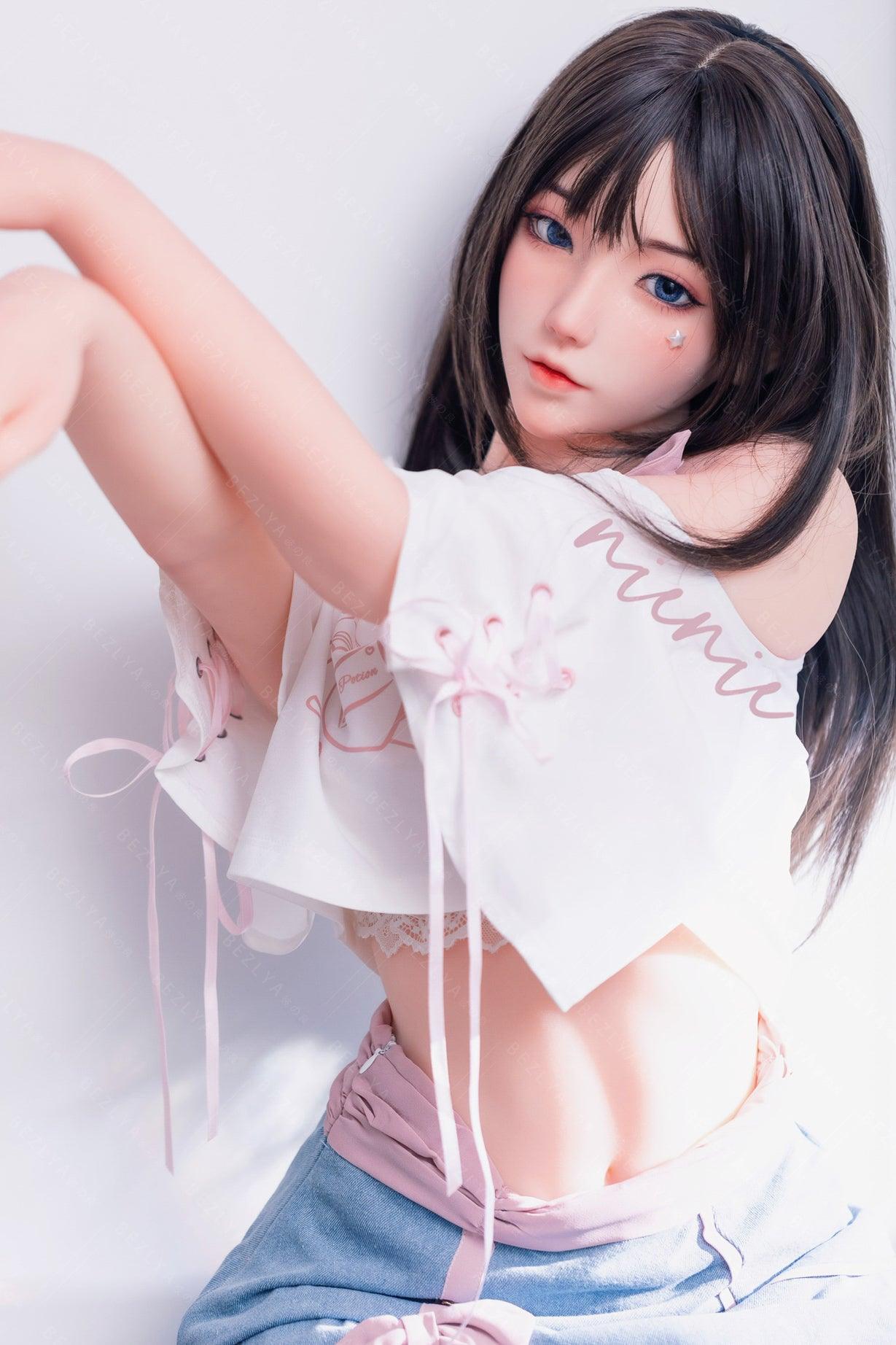 Bezlya - Cyrtanthera - 155cm/5ft1 - 2.0 B-cup - Silicone Head + TPE Body Sex Doll - 76dollshop