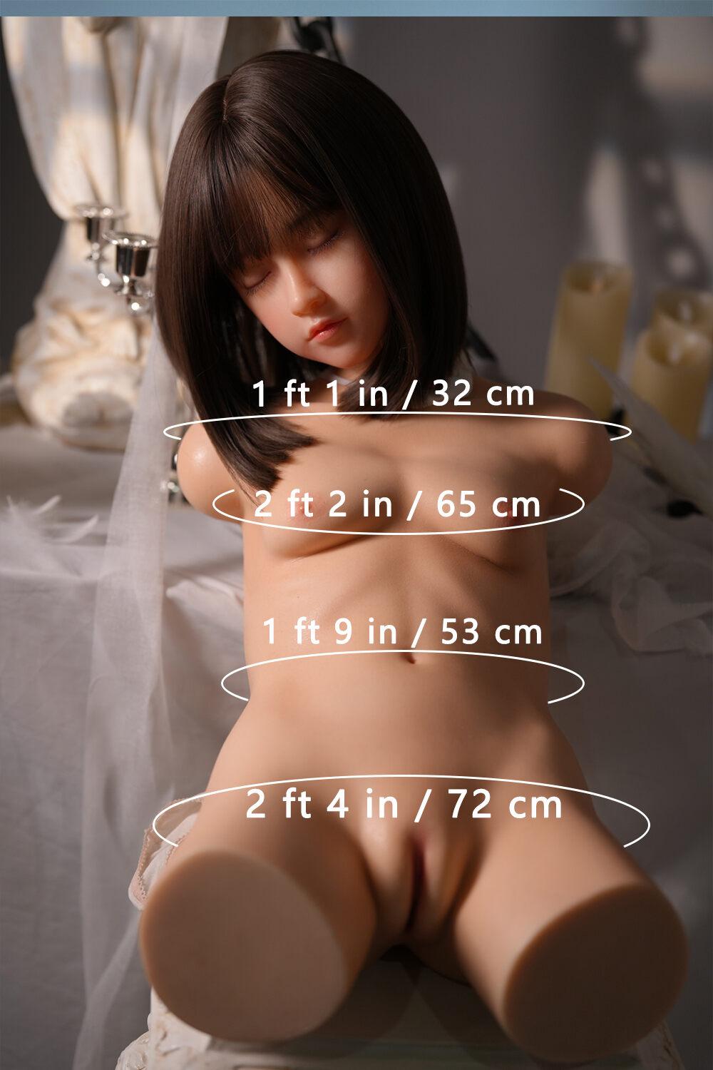 MLW Doll - Riko - 61cm/2ft - Silicone Torso Sex Doll - 76dollshop