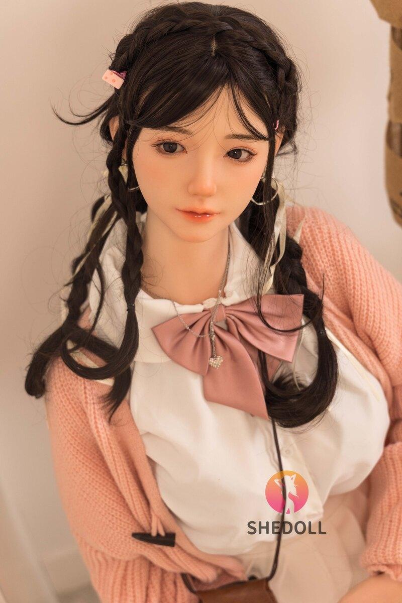 SHEDOLL – Zhiyuan - 165cm/5ft5 E-cup - Silicone Head + TPE Body Sex Doll - 76dollshop