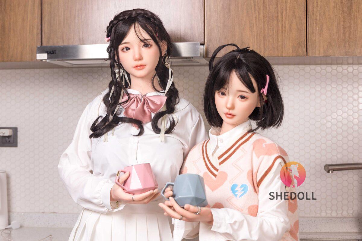 SHEDOLL – Yuanyuan - 150cm/4ft11 B-cup - Silicone Head + TPE Body Sex Doll - 76dollshop