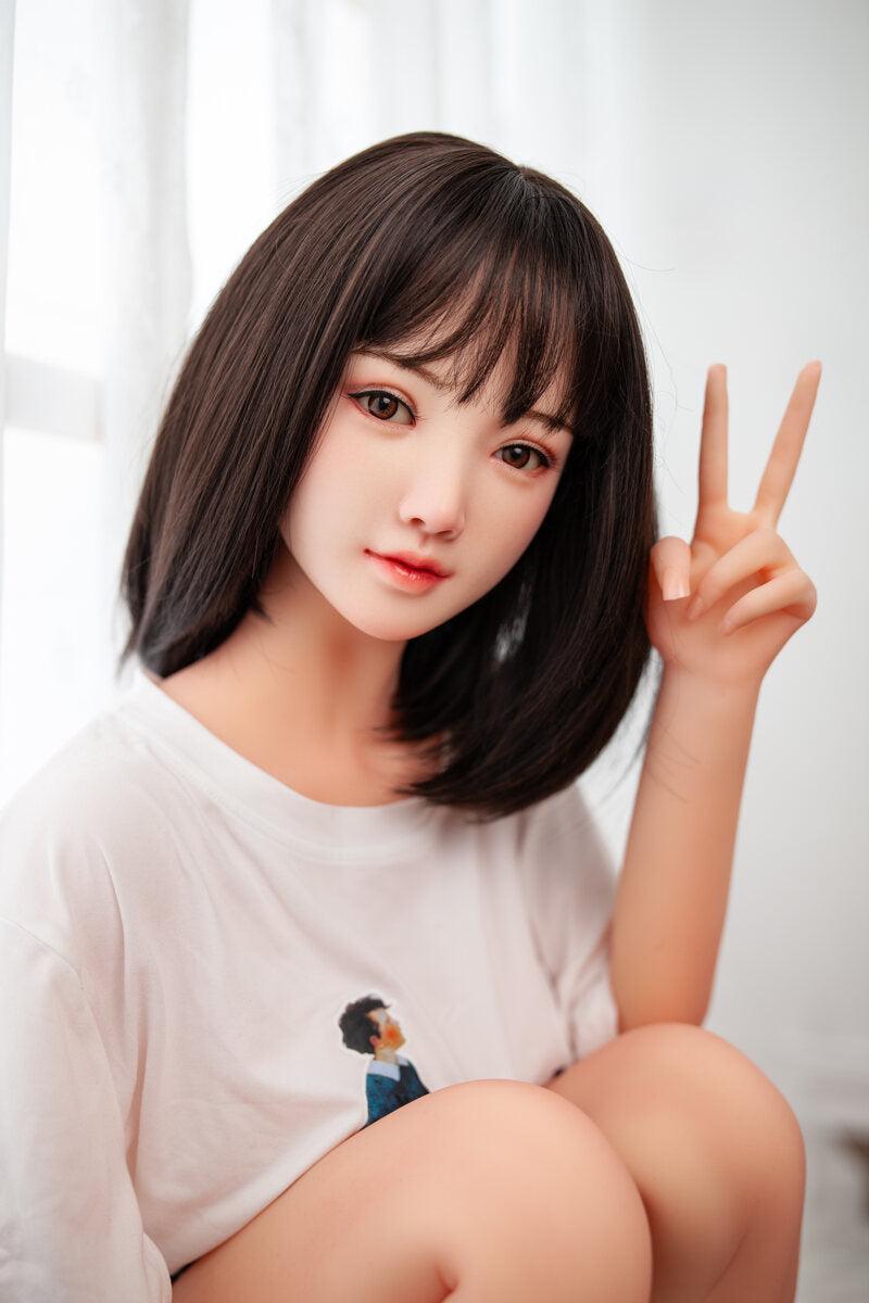 SHEDOLL – Sunny - 148cm/4ft10 C-cup - Silicone Head + TPE Body Sex Doll - 76dollshop