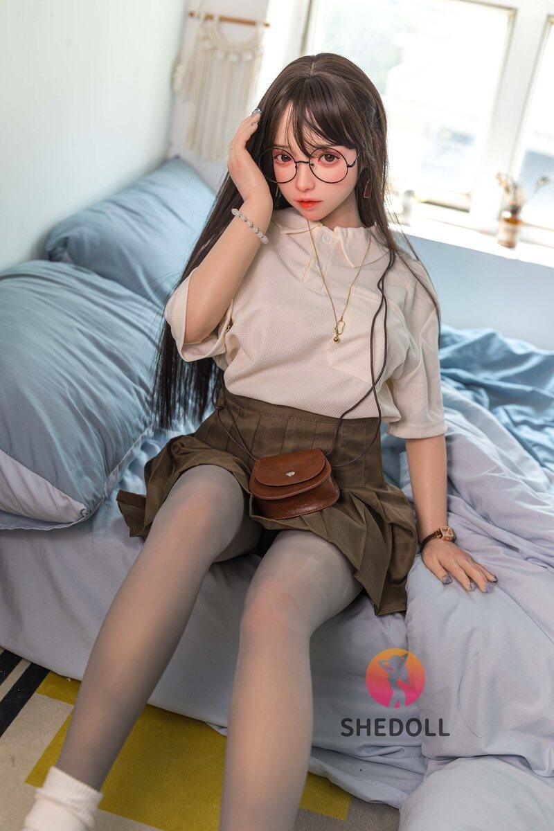 SHEDOLL – Luoyi - 148cm/4ft10 C-cup - Silicone Head + TPE Body Sex Doll - 76dollshop