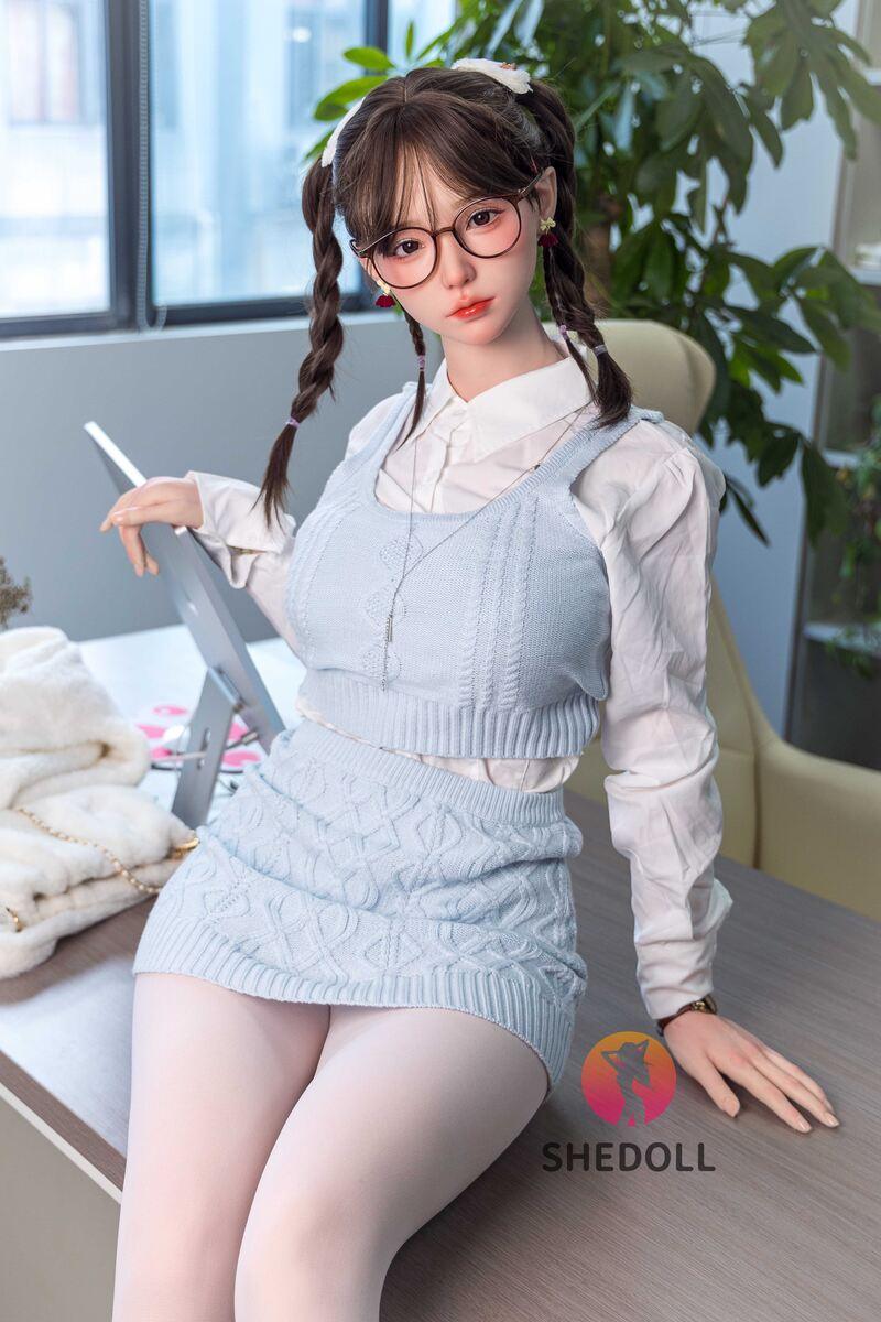 SHEDOLL – Chuyue - 165cm/5ft5 E-cup - Silicone Head + TPE Body Sex Doll - 76dollshop