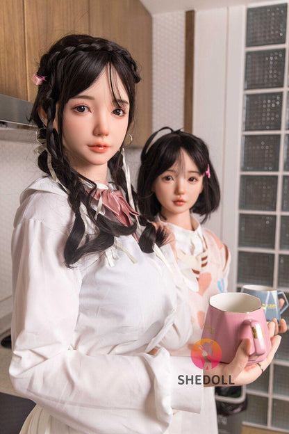 SHEDOLL – Yuanyuan - 150cm/4ft11 B-cup - Silicone Head + TPE Body Sex Doll - 76dollshop