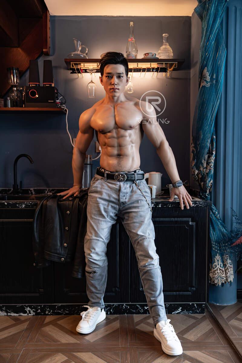 REALING - Xiaohan - 180cm/5ft11 - Male Silicone Sex Doll - 76dollshop