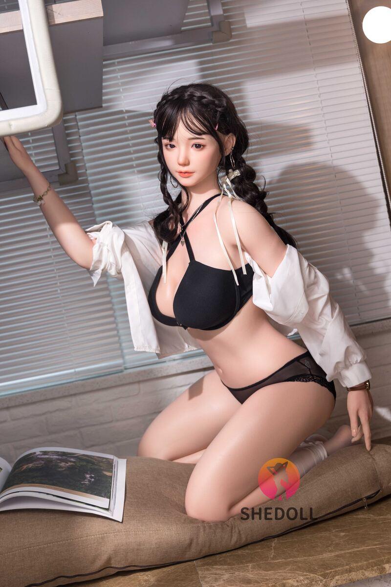 SHEDOLL – Zhiyuan - 165cm/5ft5 E-cup - Silicone Head + TPE Body Sex Doll - 76dollshop