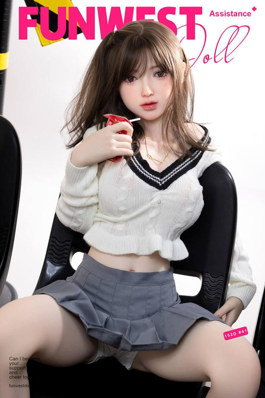 FunWest Doll - Amy - 152cm/4ft12 D-cup - TPE Sex Doll - 76dollshop