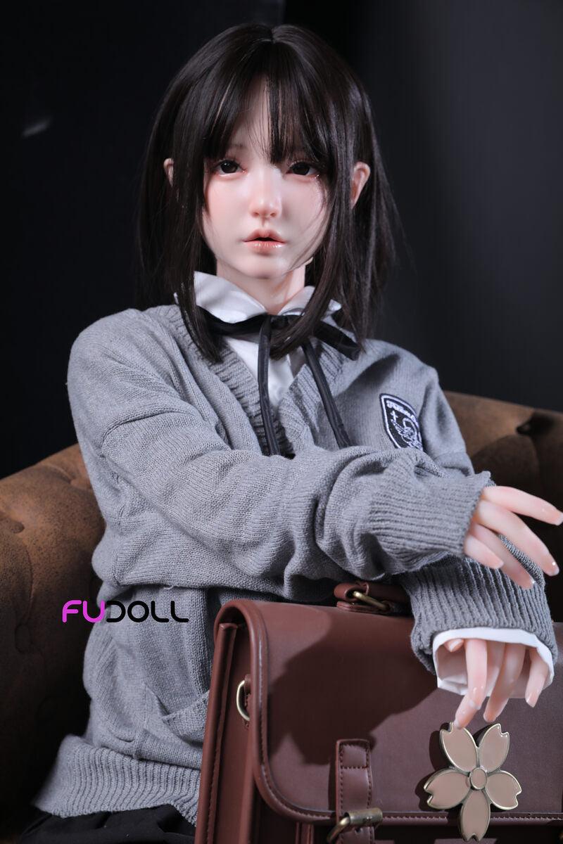 FUDOLL - Manyi - 148cm/4ft10 C-cup - Silicone Head + TPE Body Sex Doll - 76dollshop