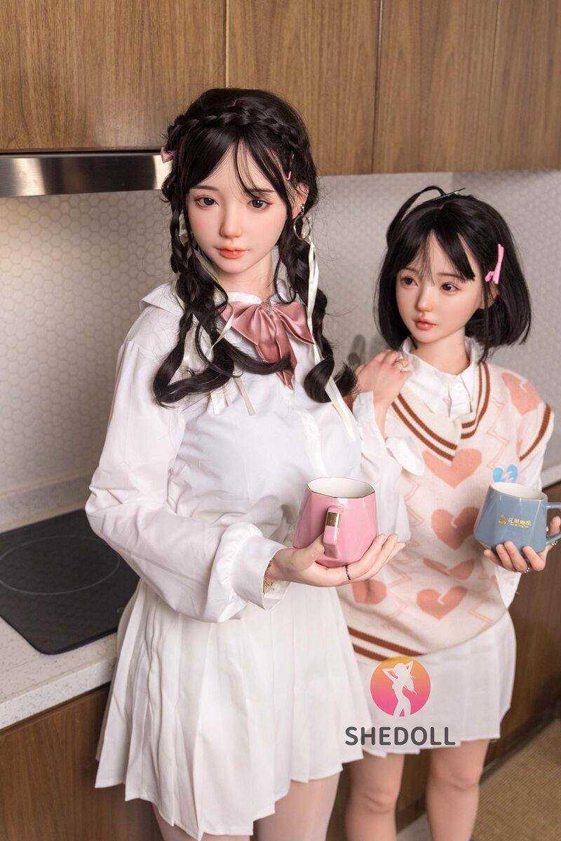 SHEDOLL – Yuanyuan - 150cm/4ft11 B-cup - Silicone Head + TPE Body Sex Doll - 76dollshop