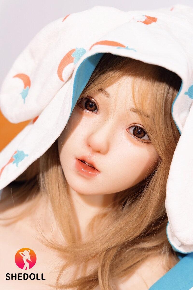 SHEDOLL – Erin - 148cm/4ft10 C-cup - Silicone Head + TPE Body Sex Doll - 76dollshop