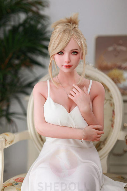 SHEDOLL – Jenny - 148cm/4ft10 C-cup - Silicone Head + TPE Body Sex Doll - 76dollshop