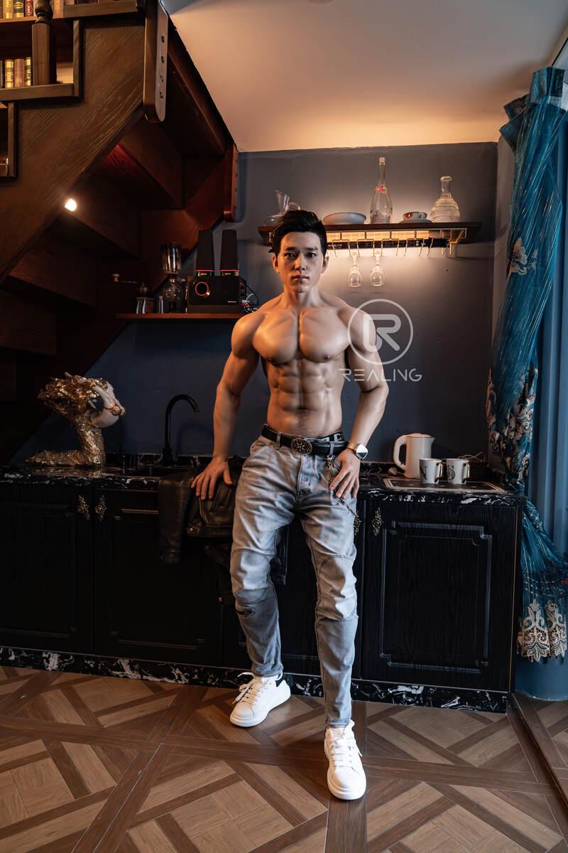 REALING - Xiaohan - 180cm/5ft11 - Male Silicone Sex Doll - 76dollshop