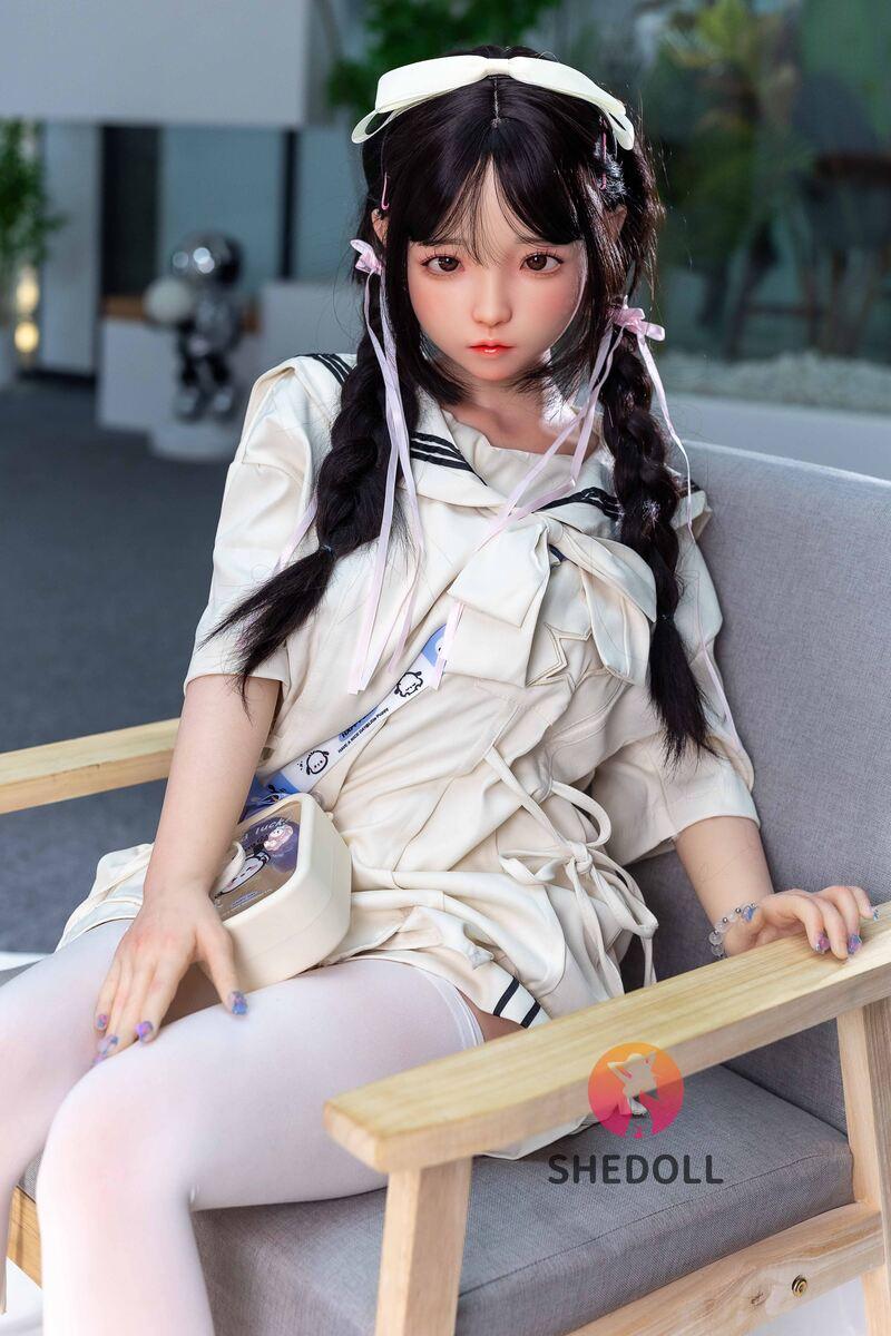 SHEDOLL – Luo Xiaoyi - 148cm/4ft10 C-cup - Silicone Head + TPE Body Sex Doll - 76dollshop