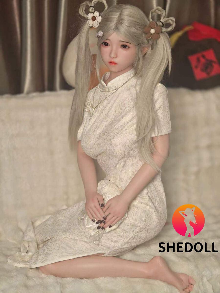 SHEDOLL – Luo Xiaoyi - 148cm/4ft10 C-cup - Silicone Head + TPE Body Sex Doll - 76dollshop