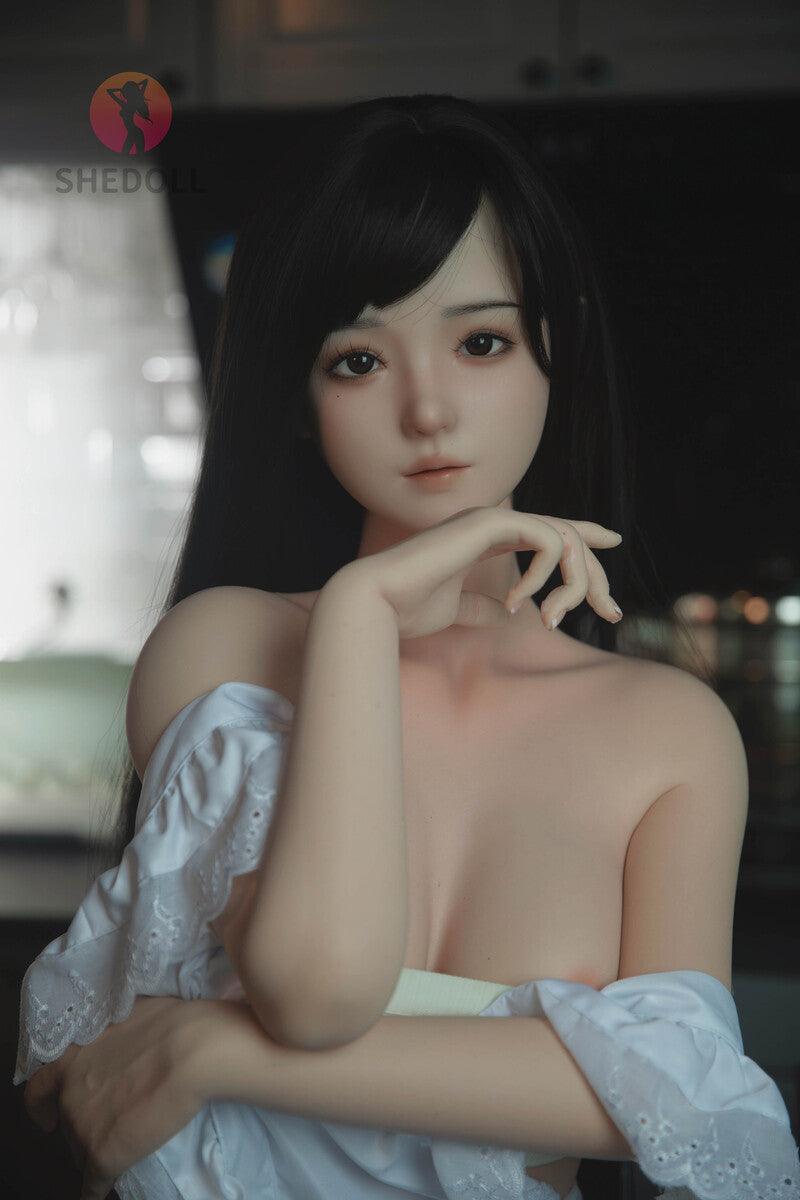 SHEDOLL – Xiaofu - 158cm/5ft2 C-cup - Silicone Head + TPE Body Sex Doll - 76dollshop