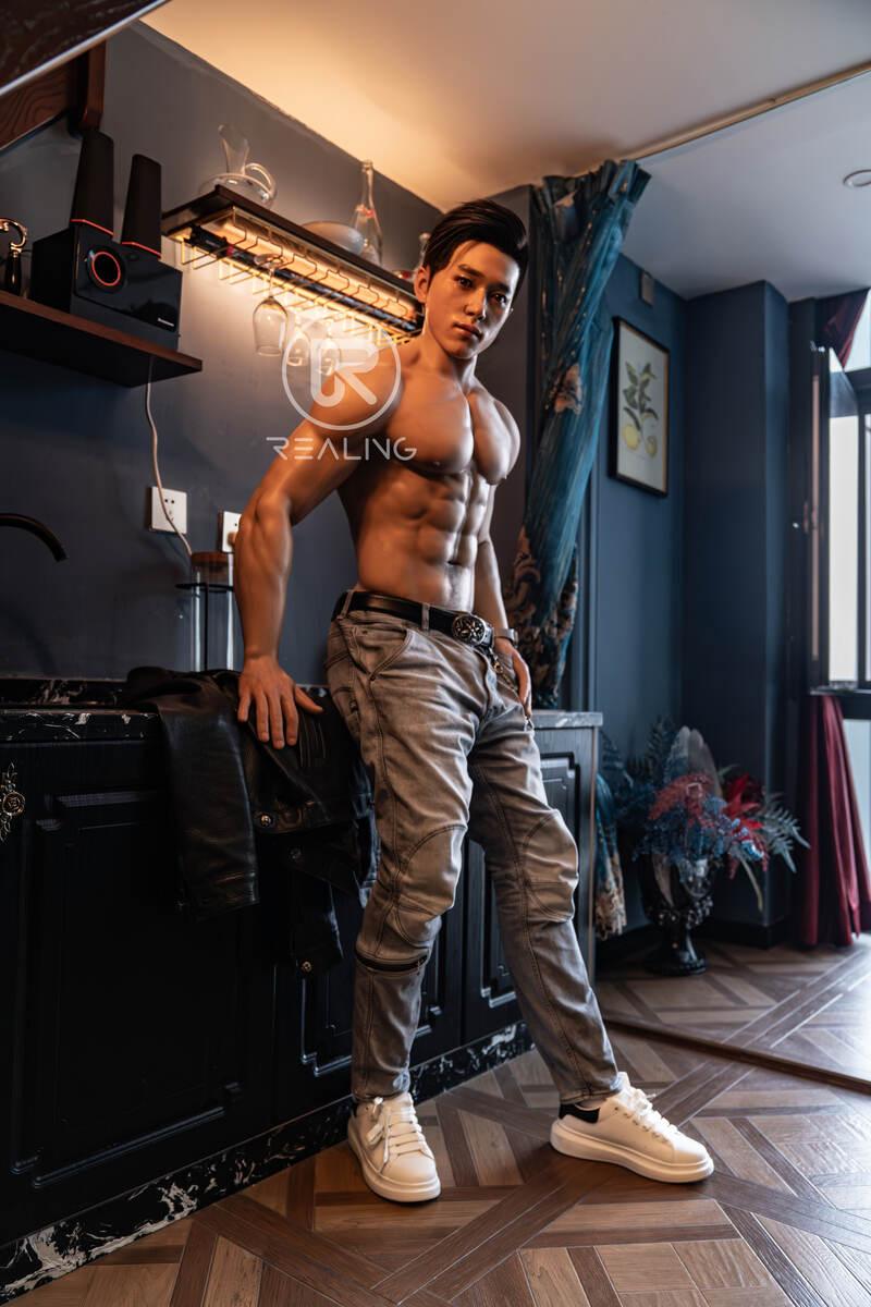 REALING - Xiaohan - 180cm/5ft11 - Male Silicone Sex Doll - 76dollshop