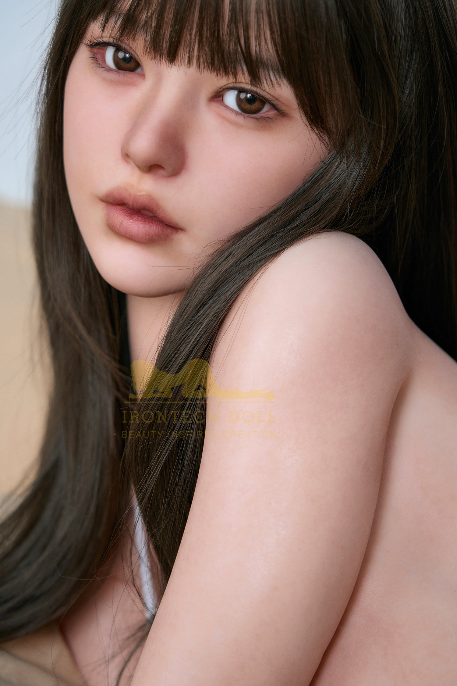 Irontech 娃娃 – Liisi - 158 公分/5 英尺2 D 杯矽膠性玩偶
