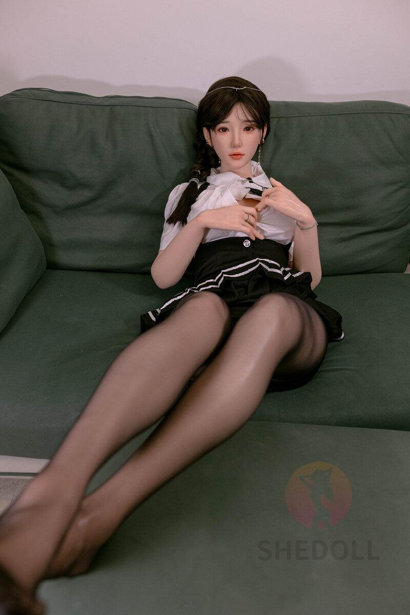 SHEDOLL – Ah Chu - 165cm/5ft5 E-cup - Silicone Head + TPE Body Sex Doll - 76dollshop