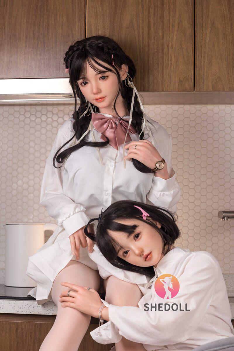 SHEDOLL – Yuanyuan - 150cm/4ft11 B-cup - Silicone Head + TPE Body Sex Doll - 76dollshop