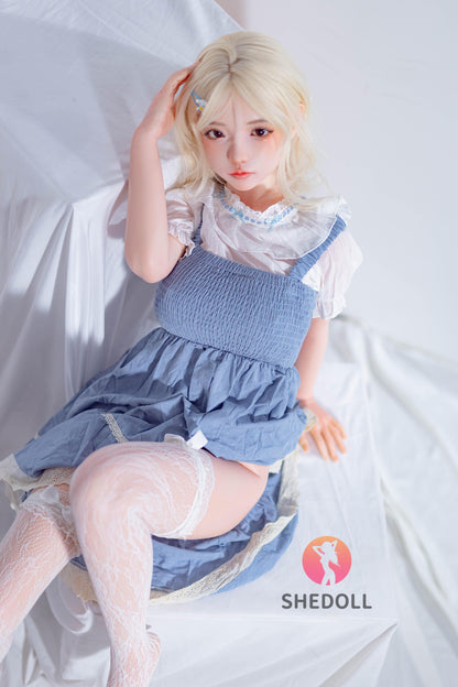 SHEDOLL – Luoyi - 148cm/4ft10 C-cup - Silicone Head + TPE Body Sex Doll - 76dollshop