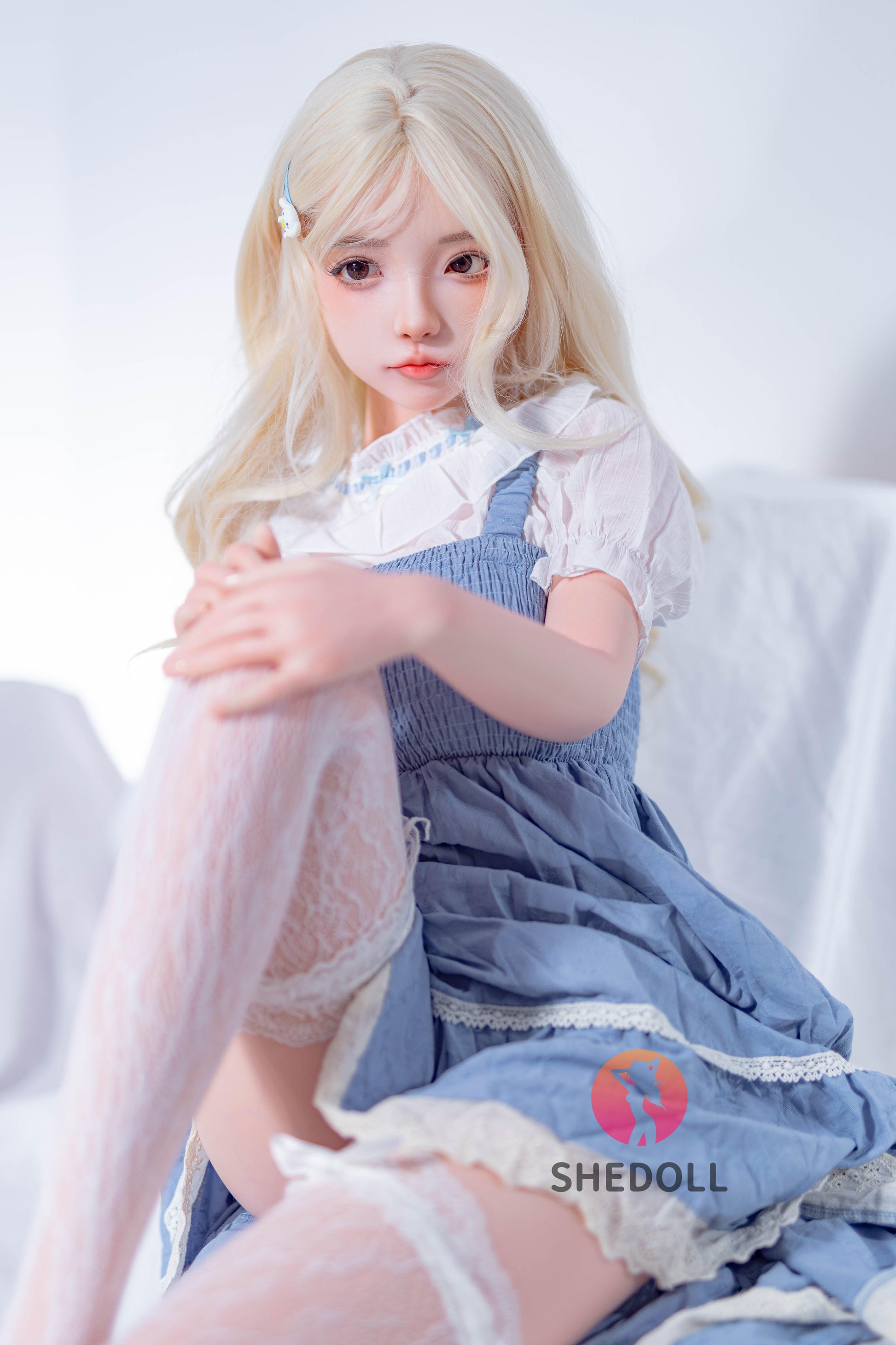 SHEDOLL – Luoyi - 148cm/4ft10 C-cup - Silicone Head + TPE Body Sex Doll - 76dollshop