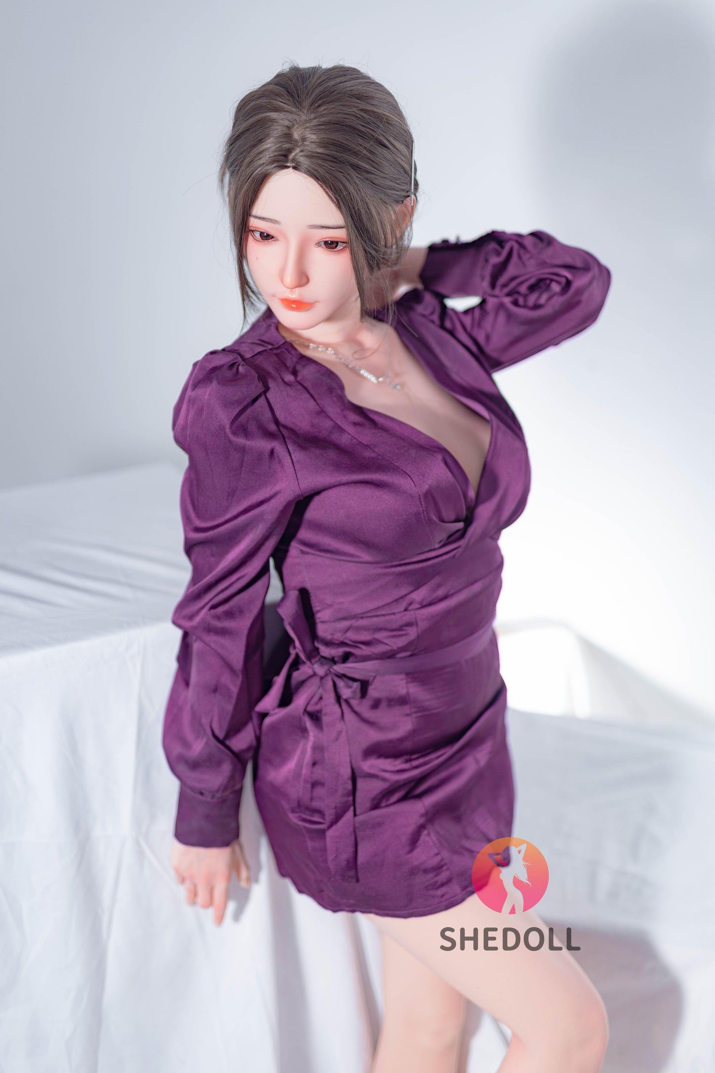 SHEDOLL – Huayin - 158cm/5ft2 C-cup - Silicone Head + TPE Body Sex Doll - 76dollshop