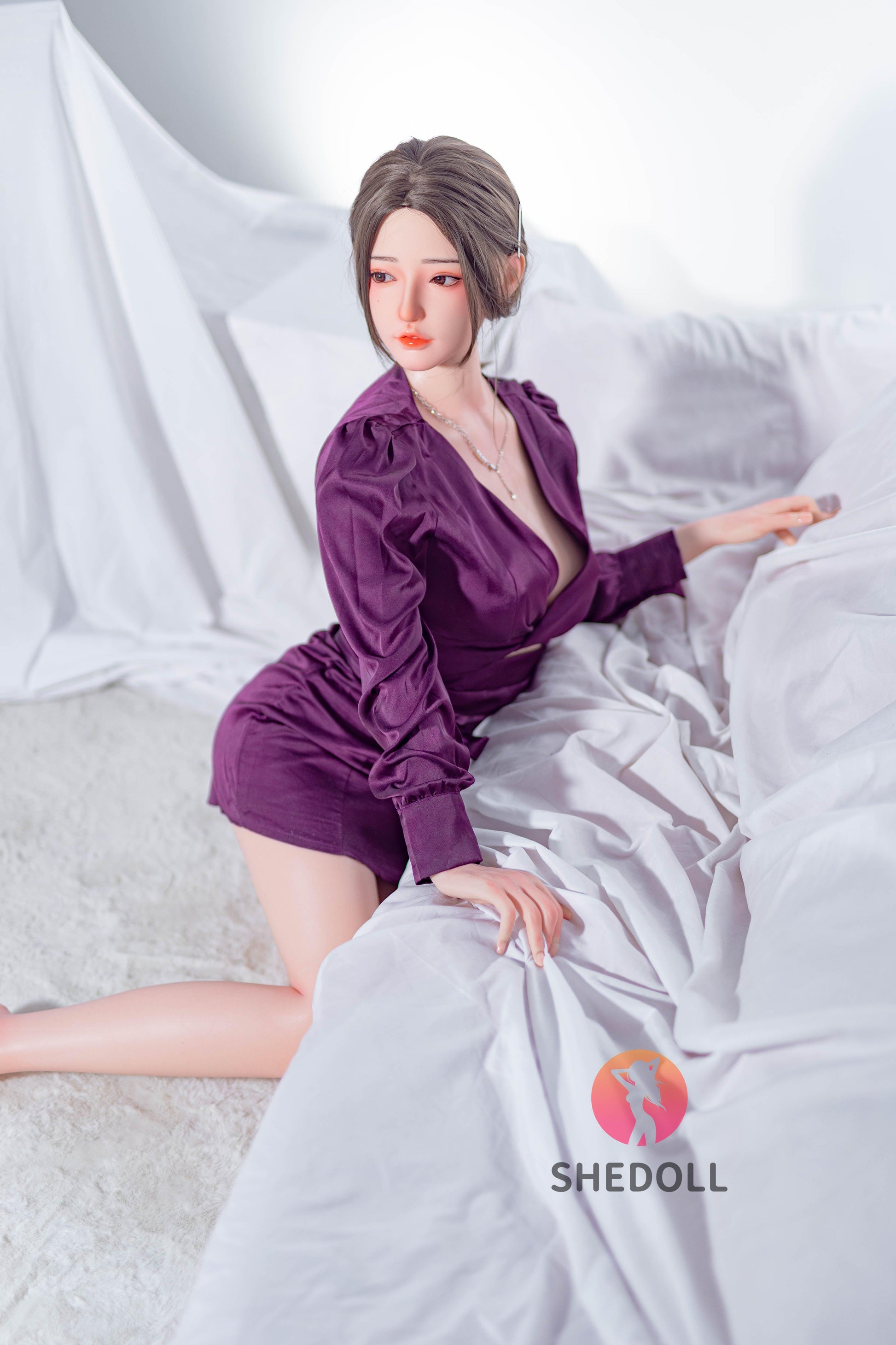 SHEDOLL – Huayin - 158cm/5ft2 C-cup - Silicone Head + TPE Body Sex Doll - 76dollshop