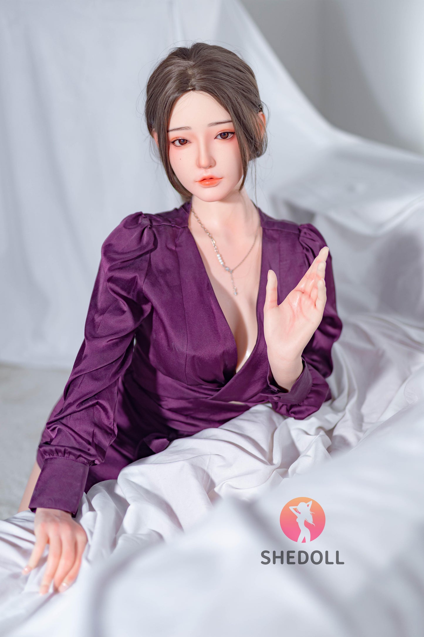 SHEDOLL – Huayin - 158cm/5ft2 C-cup - Silicone Head + TPE Body Sex Doll - 76dollshop