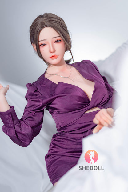 SHEDOLL – Huayin - 158cm/5ft2 C-cup - Silicone Head + TPE Body Sex Doll - 76dollshop