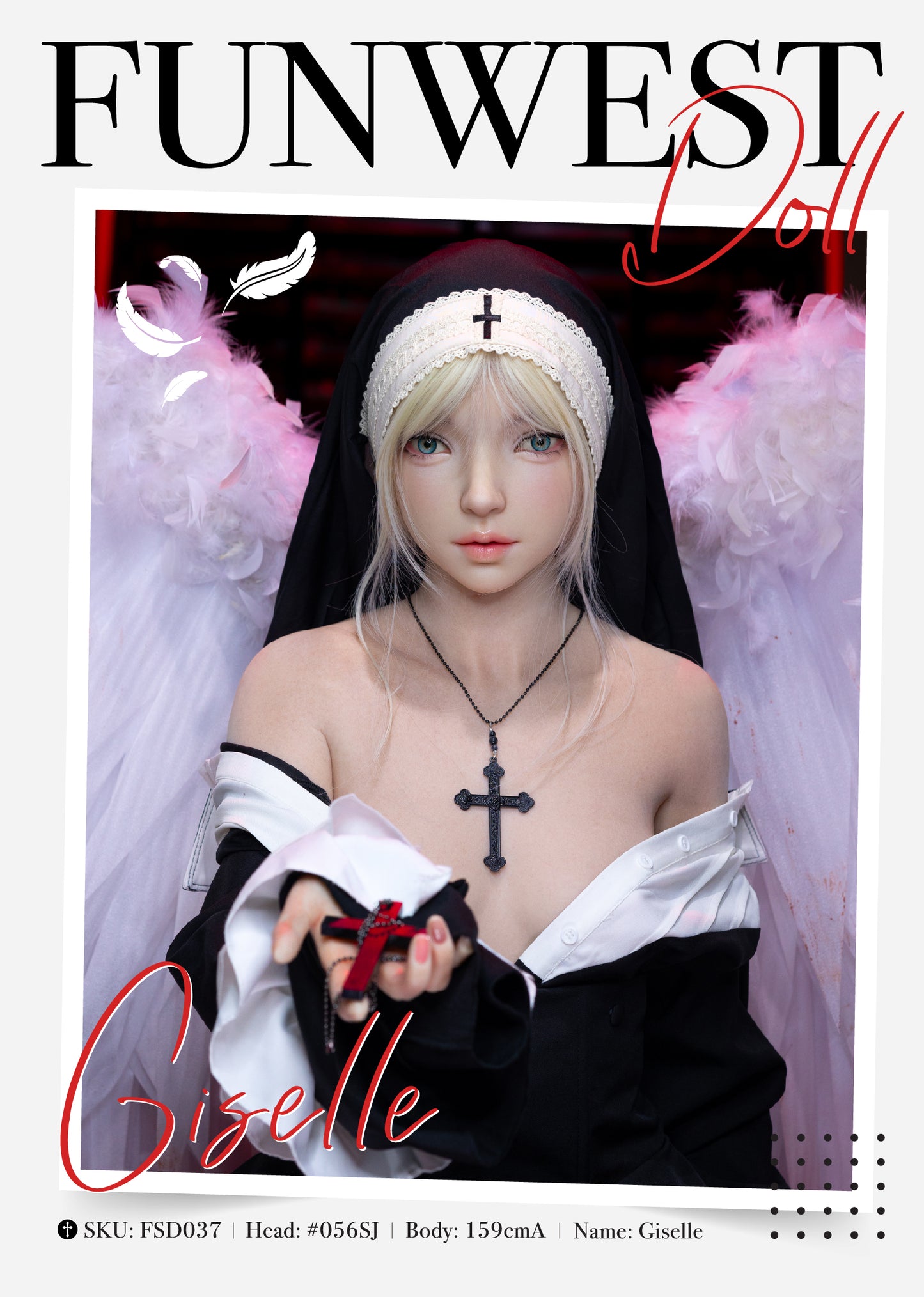 FunWest Doll - Giselle - 159cm/5ft2 A-cup - Silicone Sex Doll
