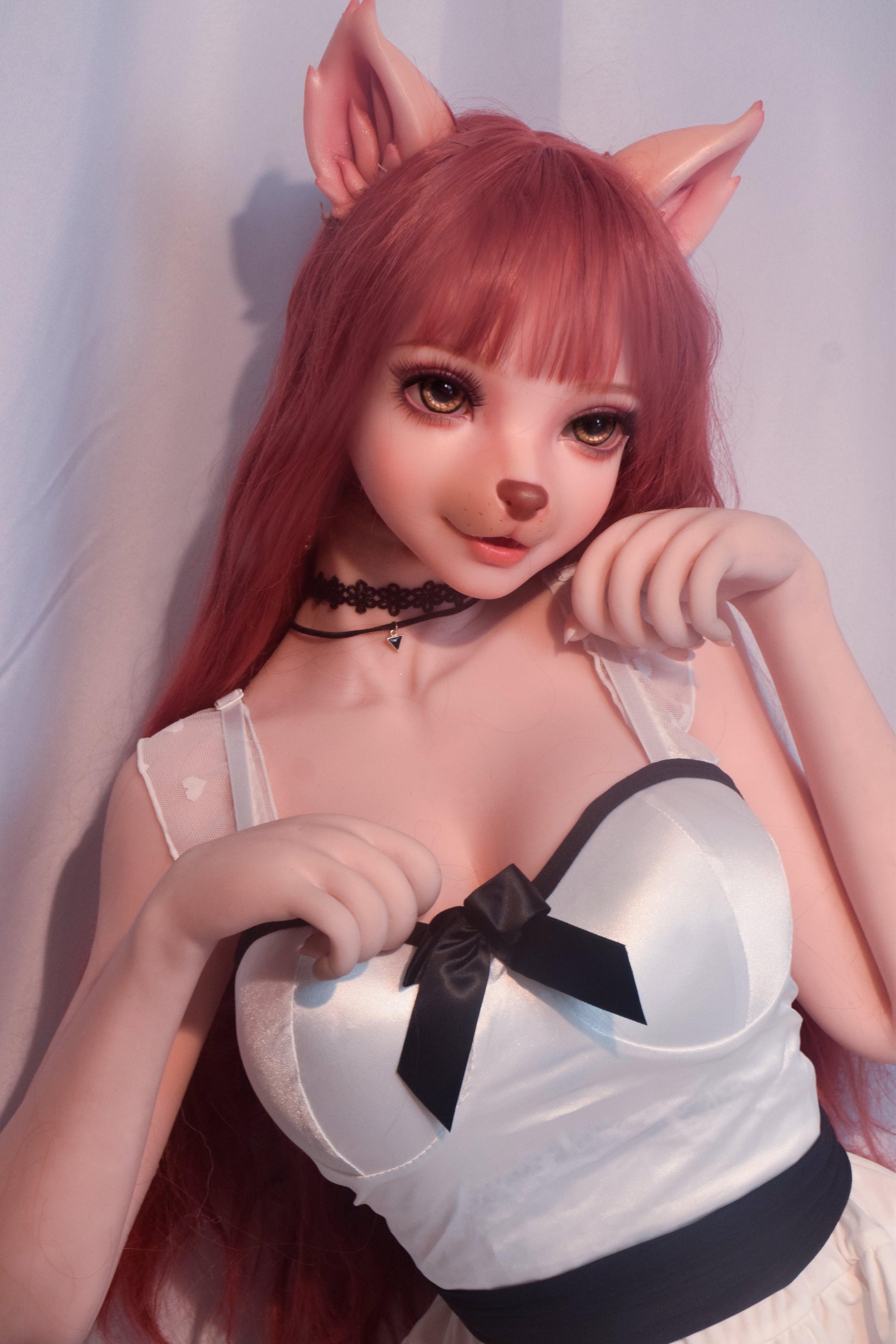 Elsababe – Inujima Haruko - 150cm/4ft11 - Silicone Head + TPE Body Sex Doll - 76dollshop