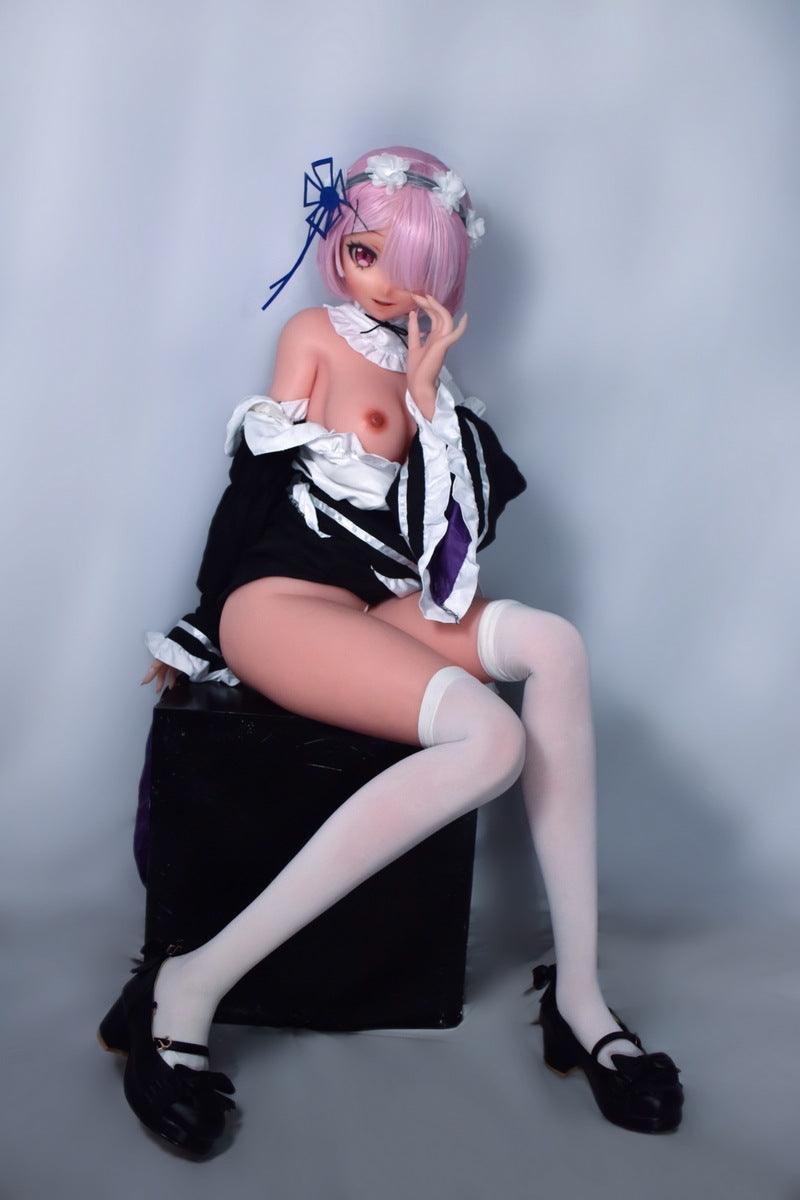 Elsababe – Mishima Miyo - 148cm/4ft10 - Anime Silicone Sex Doll - 76dollshop