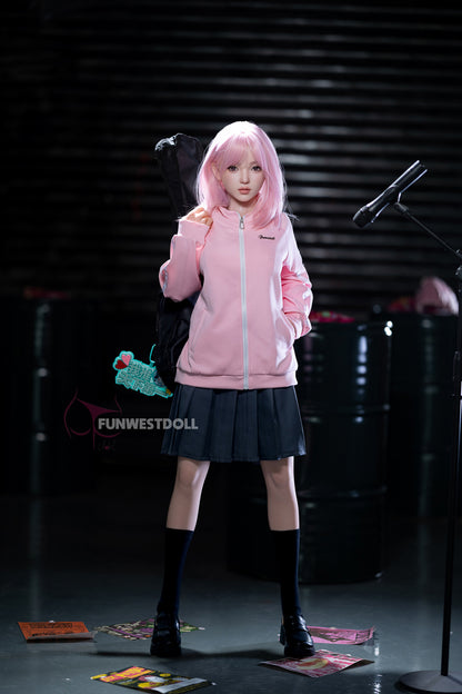 FunWest Doll - White Nika - 152cm/4ft12 D-cup - Silicone Sex Doll
