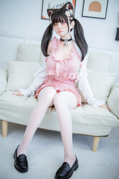 Bezlya - Campanula - 155cm/5ft1 - 2.0 F-cup - Silicone Head + TPE Body Sex Doll - 76dollshop