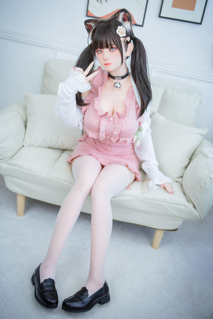 Bezlya - Campanula - 155cm/5ft1 - 2.0 F-cup - Silicone Head + TPE Body Sex Doll - 76dollshop