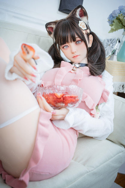 Bezlya - Campanula - 155cm/5ft1 - 2.0 F-cup - Silicone Head + TPE Body Sex Doll - 76dollshop