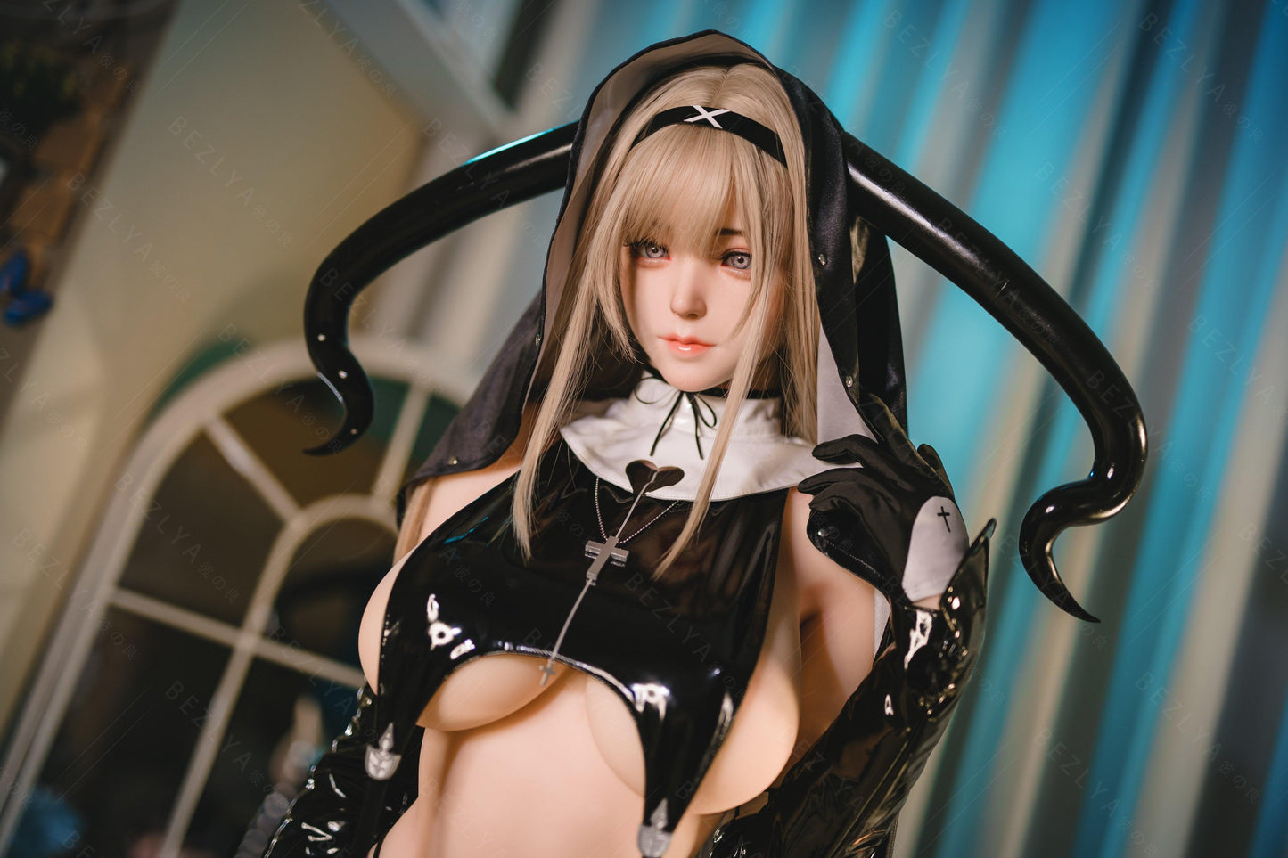 Bezlya - Campanula - 155cm/5ft1 - 2.0 F-cup - Silicone Head + TPE Body Sex Doll - 76dollshop