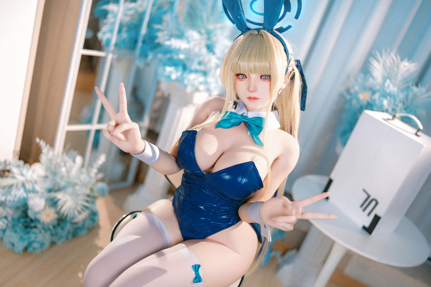 Bezlya - Campanula - 155cm/5ft1 - 2.2CF C-cup - Silicone Sex Doll - 76dollshop